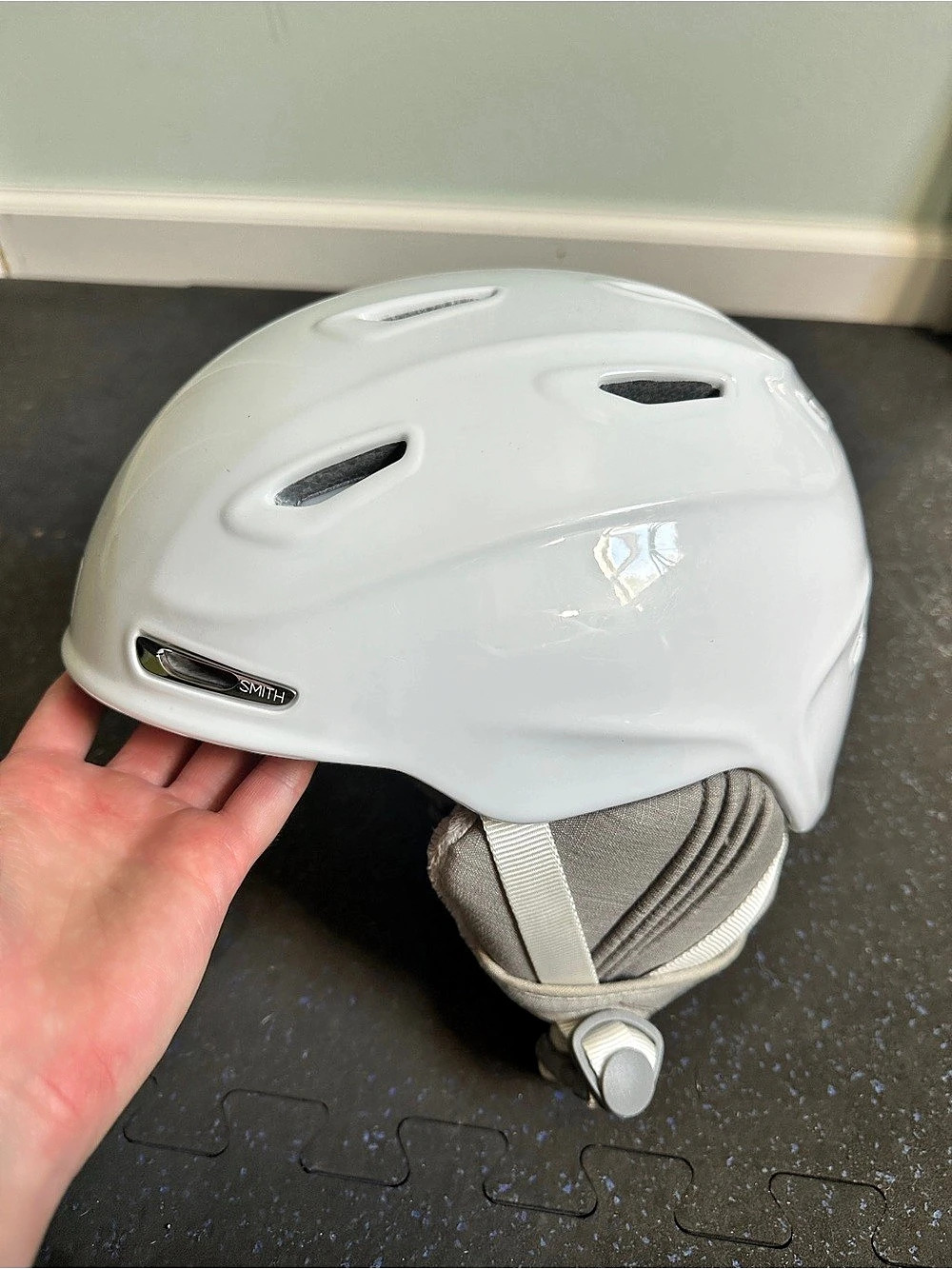 Smith Holt Ski White Gray Size S